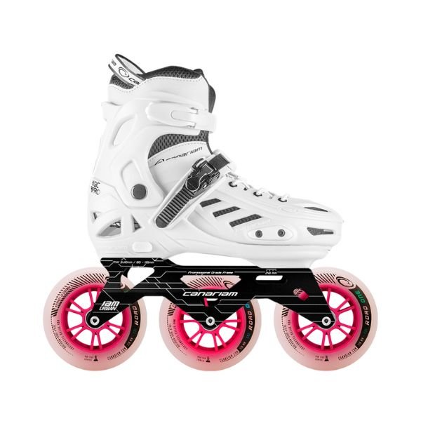 urbano Rex Bota Blanca Fucsia